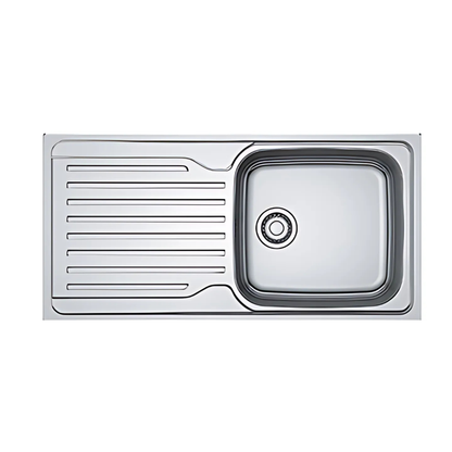 Franke Argos AGX 611-100 Inset Sink Reversible Drainer (Stainless Steel) – 101.0531.600