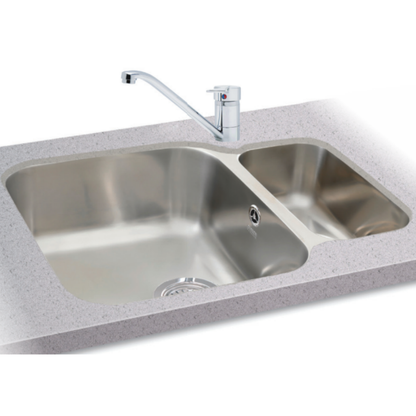 Carron Phoenix Zeta 150 1.5 Bowl Undermount Sink (Stainless Steel) – 122.0167.720