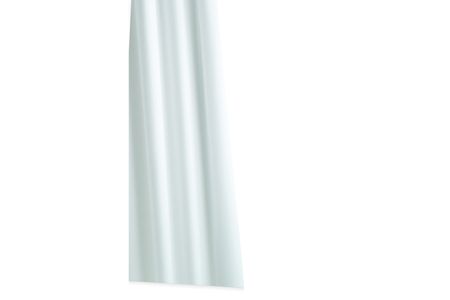 Croydex Shower Curtain Plain White 1800mm x 1800mm GP00801