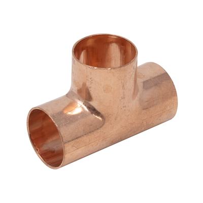 Endfeed Equal Tee (Copper) 15mm – EFET-15