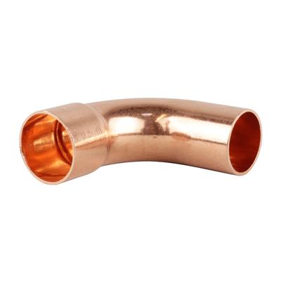 Endfeed Long Radius 90° Street Elbow (Copper) 22mm - EFESL-22
