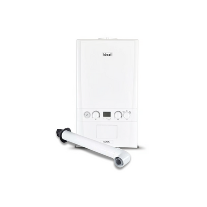 Ideal Logic ESP1 Combi Boiler Natural Gas (White) 35kW - 215430