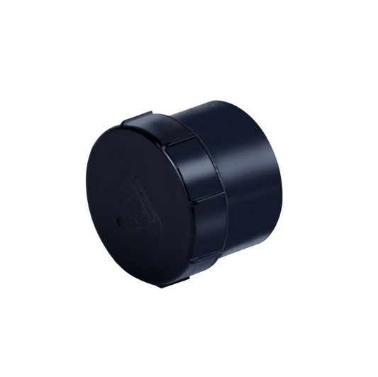 Wavin OsmaWeld Solvent-Weld Waste Access Plug (Black) 50mm – 2M292B