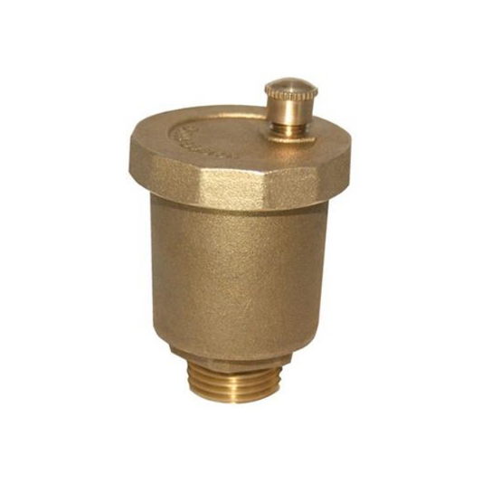 GENBRA Heavy Bottle Air Vent Top (Brass) 1/2" – BFBAVHP-D