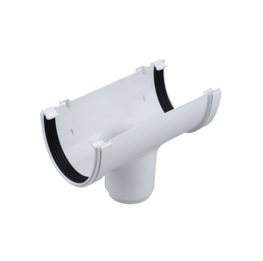 Wavin Osma Deepline Running Outlet (White) 113mm x 68mm – 9T906W