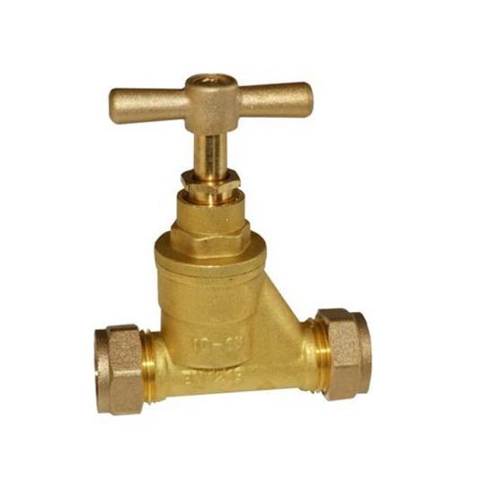 Genbra Female to Female BS Stop Tap (Bronze) 1/2" – BFST-D