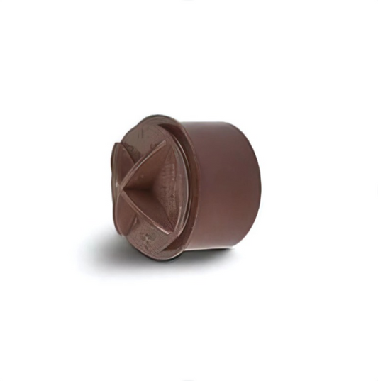 Polypipe Solvent-Weld Screwed Access Plug (Brown) 32 mm – WS29BR