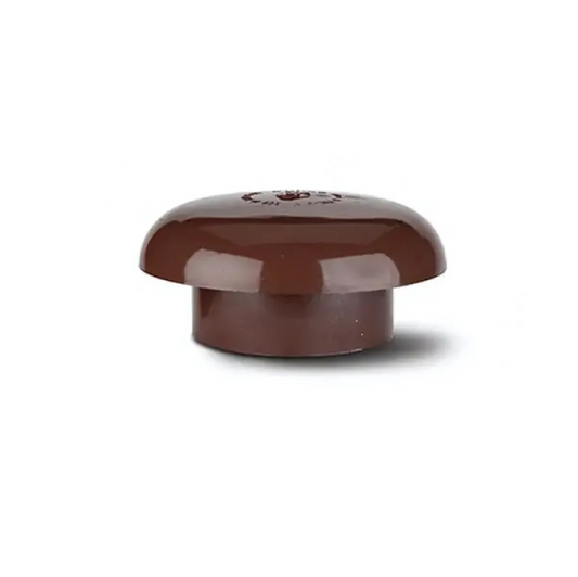 Polypipe Soil Vent Cowl (Brown) 110mm - SCV40BR