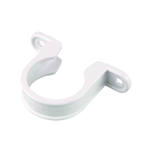 Wavin OsmaWeld Waste 32mm Pipe Bracket (White) – 4Z081W