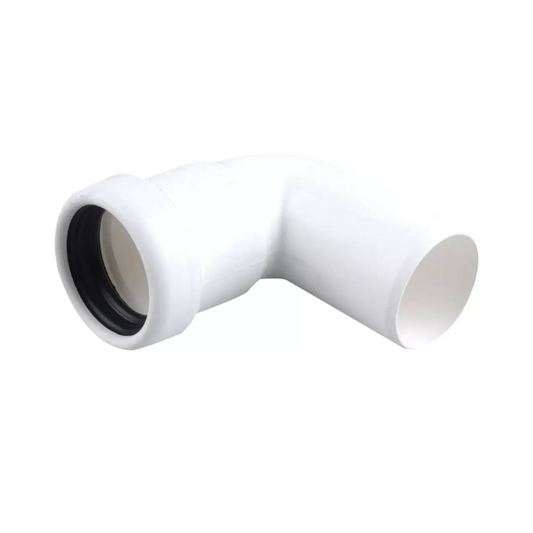 Wavin Osma All-Fit Waste Conversion Bend (White) 40mm – 5A830W