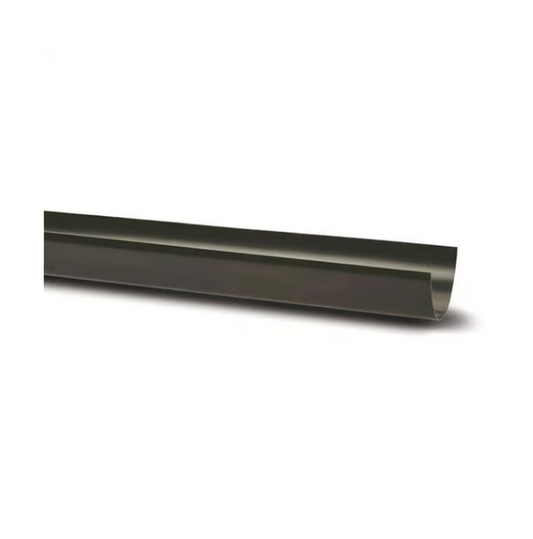 117mm x 75mm x 4M Deep Capacity Gutter - Polypipe (Anthracite) – RD501A