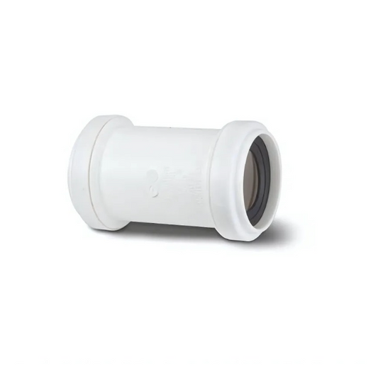 Polypipe Push-Fit Universal Waste Coupler (White) 32 mm - UWC32W