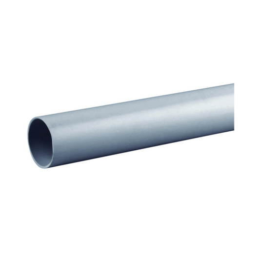 32mm x 4M OsmaWeld Solvent Weld Waste Pipe Plain Ended - Wavin (Grey) – 4Z074G