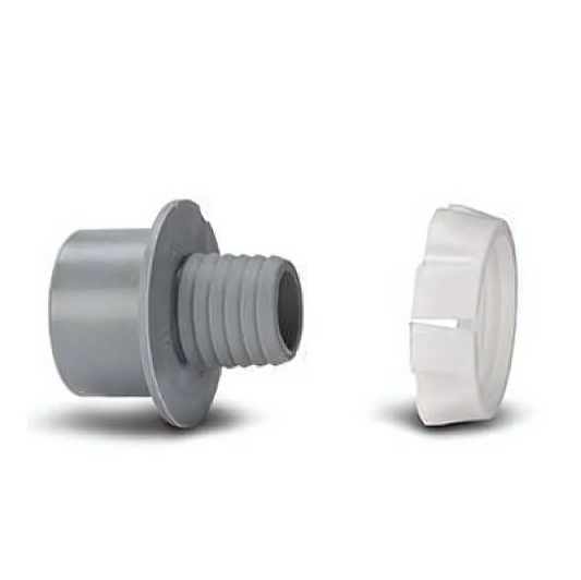 Polyfast 7lb Lead Adaptor Set (Grey/White) 25mm x ½" – 46925