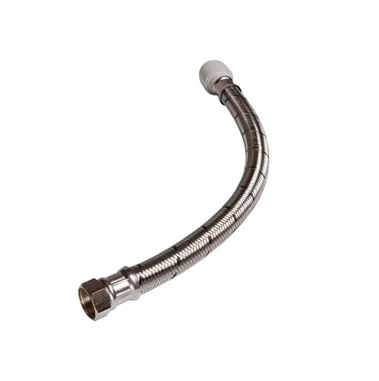 Hep2O Flexible Tap Connector (Silver) 22mm x 3/4" x 500mm - HD225B/22W