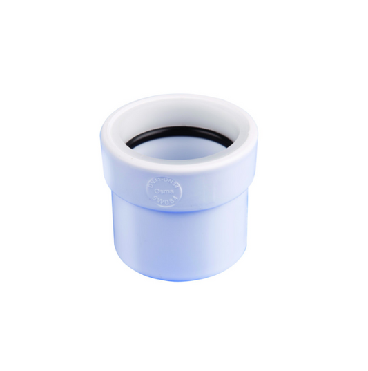 40x32mm Osma Push-Fit Waste Reducer - Wavin (White) – 5W084W