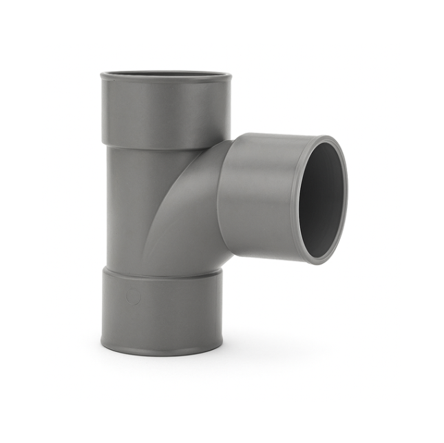 Polypipe Soil Swept Tee (Grey) 50mm x 90° - MU316SG