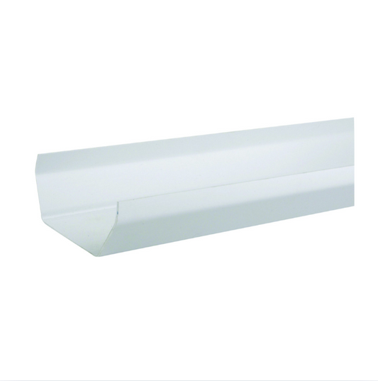 100mm x 2M Osma SquareLine Gutter - Wavin (White) – 4T872W