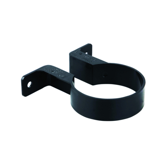 Wavin Osma RoundLine Socket Bracket (Black) 68mm – 0T038B