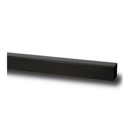 65 mm x 4M Square Downpipe - Polypipe (Black) – RS223B