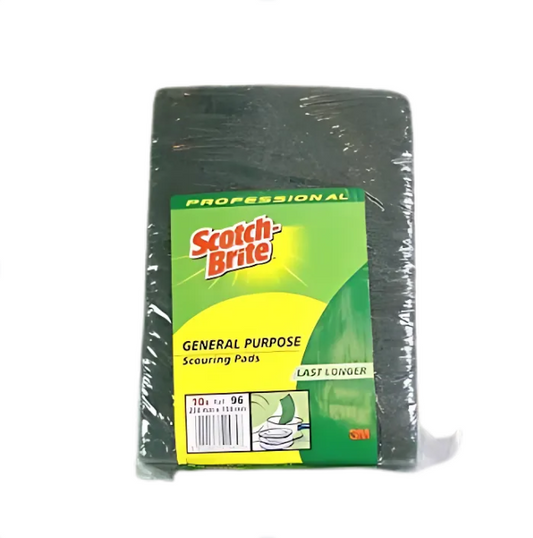 3M Economy Scour Pad (Green) Pack of 10 – 1259826