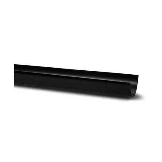 117 mm x 3M Deep Gutter - Polypipe Waste System (Black) – RD500B