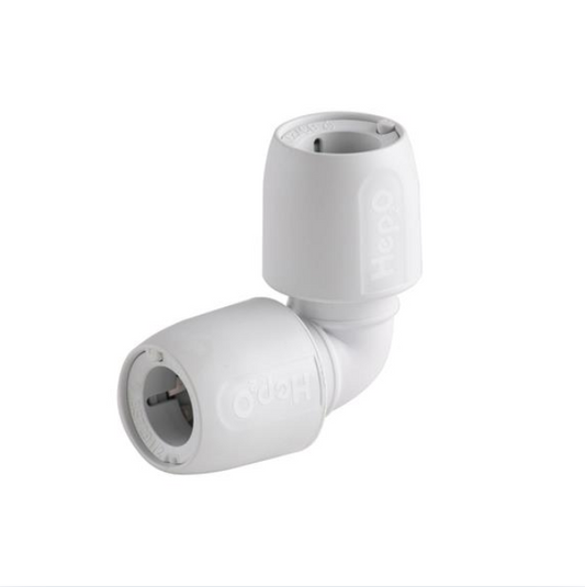 Wavin Hep2O Elbow 90° (White) 15mm - HD5/15W