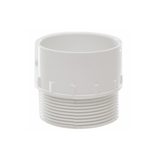 Polypipe Waste System Male Iron Adaptor (White) 50 mm – WS57W