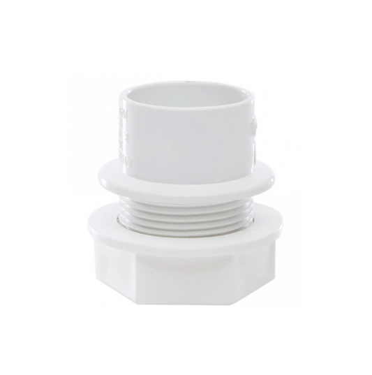 Polypipe ABS Solvent-Weld Tank Connector (White) 32 mm - WS35W
