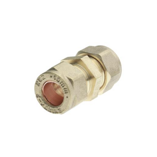 Compression Straight Coupling (Brass) 8mm - COC-08