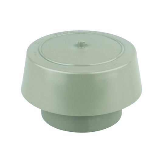 Wavin OsmaSoil  Ring-Seal System 110mm Vent Cowl (Grey) – 4S310E