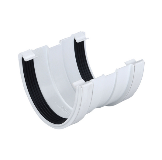 Wavin Osma Deepline Gutter Union Bracket (White) 113mm – 9T909W