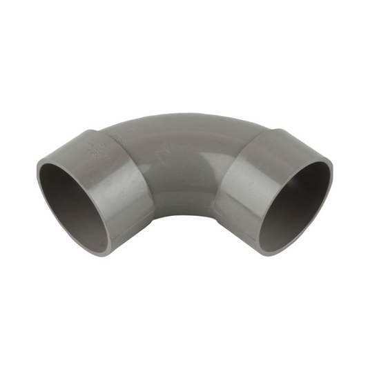Wavin OsmaWeld Solvent-Weld Waste 87.5° Bend (Grey) 50mm – 2Z161G