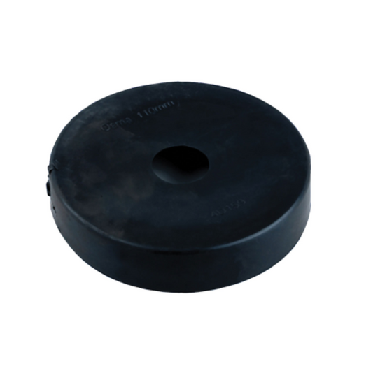 110mm x 70mm OsmaSoil Universal Adaptor - Wavin (Black) - 4S159