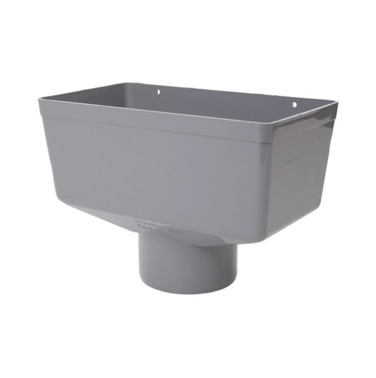 Polypipe Large Hopper Head (Grey) 110mm - RL140G