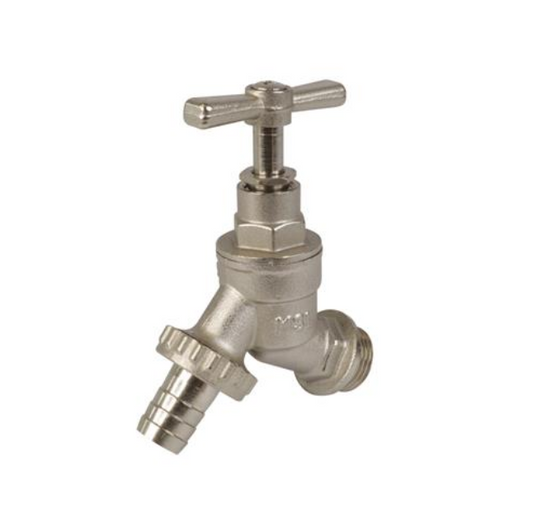Genbra Hose Union Bib Tap Chrome-Plated (Brass) ½" BSP – BFHUBCP-D