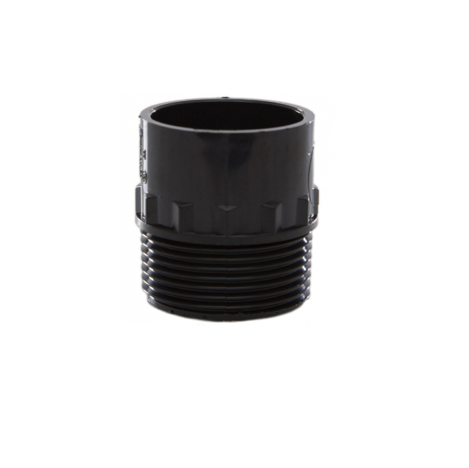 Polypipe Male Iron Adaptor (Black) 32 mm – WS46B
