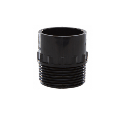 Polypipe Male Iron Adaptor (Black) 32 mm – WS46B