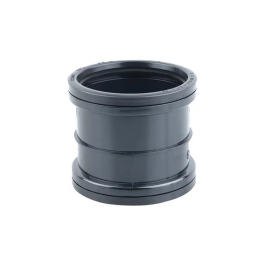 110 D/S Osma PVC-U Acoustic Socket (Black) - 4S125B