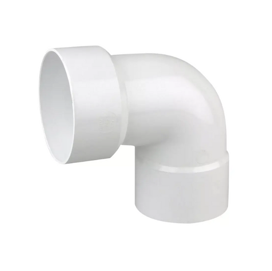 Wavin OsmaSoil Solvent Weld Socket WC Connector (White) 110mm x 87.5° - 4S745W