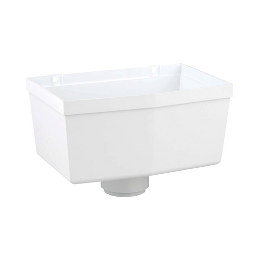 68mm Osma RoundLine Hopper Head - Wavin (White) – 0T332W