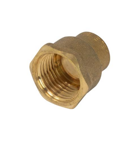 Endfeed Fitting Straight Coupling with Dimple (Copper) 22mm – EFSAF-22E