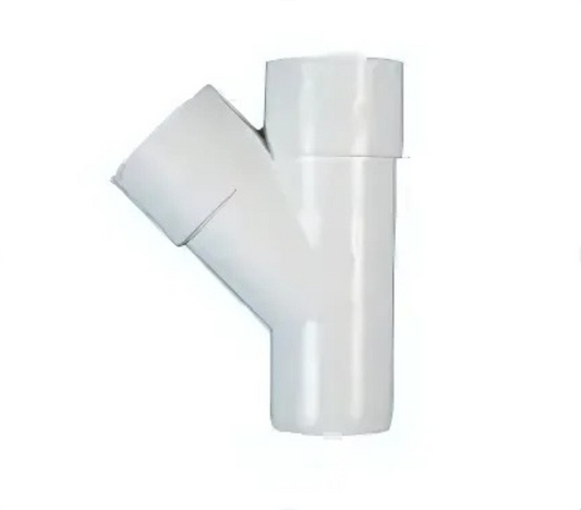 Polypipe Waste   Junction (White) 32mm x 45° – WS39W