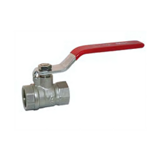 Genbra Lever Ball Valve (Nickel-Plated Brass) ¼" BSP – BFMBVLR-B