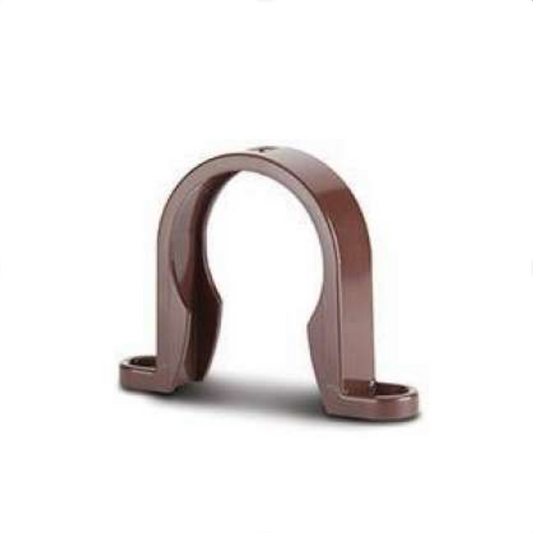 Polypipe Solvent-Weld ABS Pipe Clip (Brown) 40mm – WS34BR