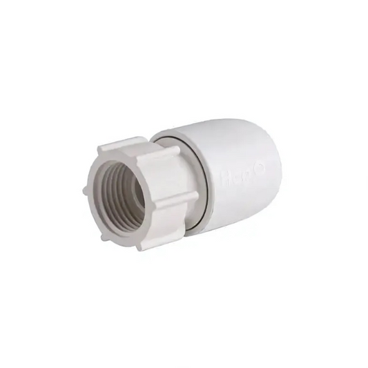 Wavin Hep2O H-Titan Tap Connector (White) 22mm x ¾″ - HD26B/22W