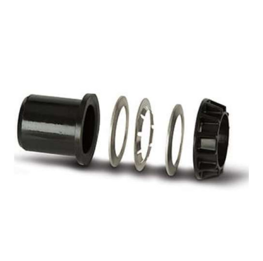 Polyfast Copper Adaptor Set (Black/Grey) 20mm x 15mm – 46820