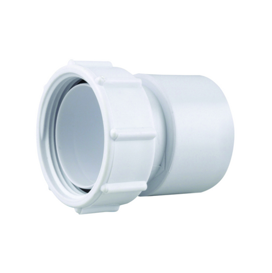 Wavin OsmaWeld Waste 32mm Female Iron Cap & Liner (White) – 4Z364W