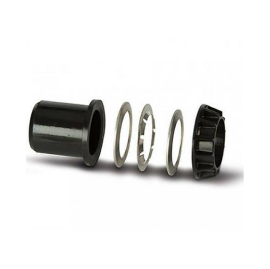Polyfast Straight Coupler (Black) 20mm x 15mm – 47820