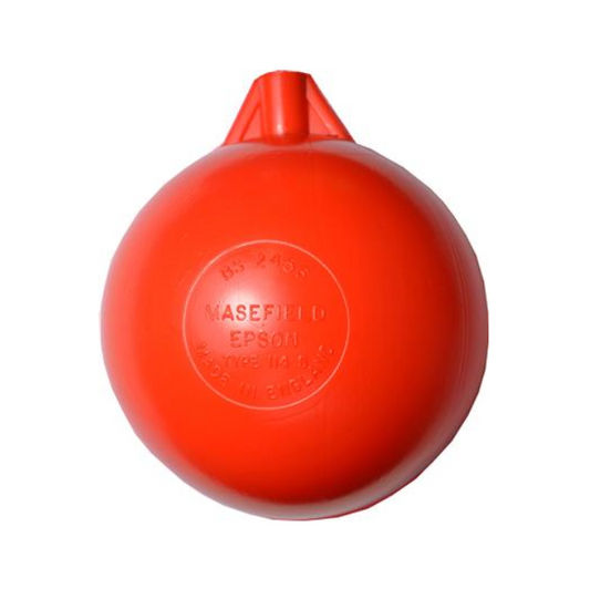 GENBRA 4½" Ball Float with Brass Insert (Red) – BFBVPF4